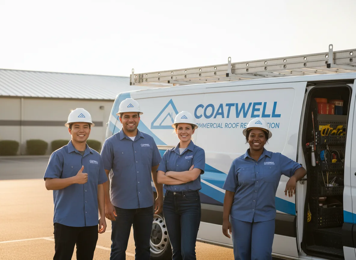 Commercial roof coating company in Balsam Grove, NC